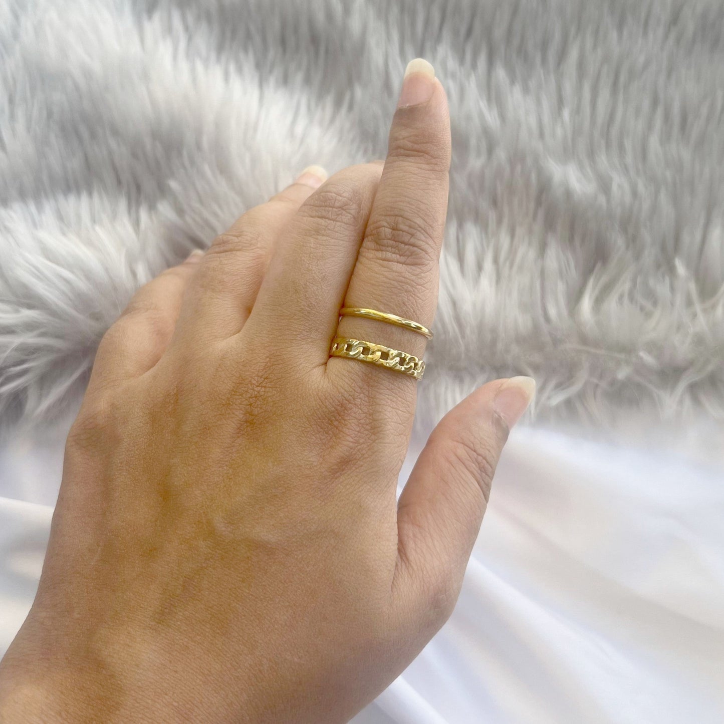 Two Layer Chain Ring