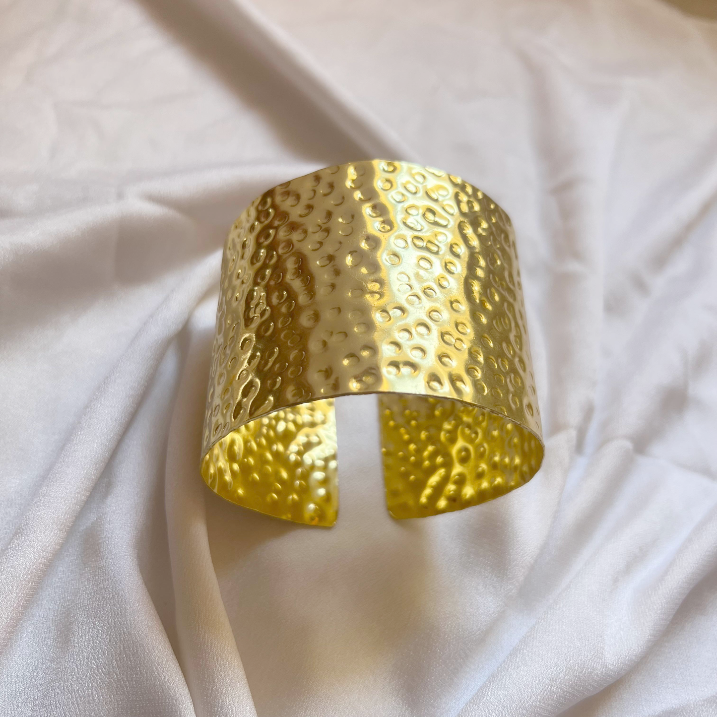 Golden Gleam Brass Adjustable Bracelet