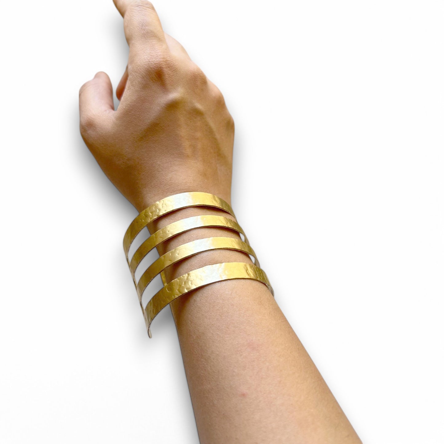 Vintage Brass Adjustable Bracelet