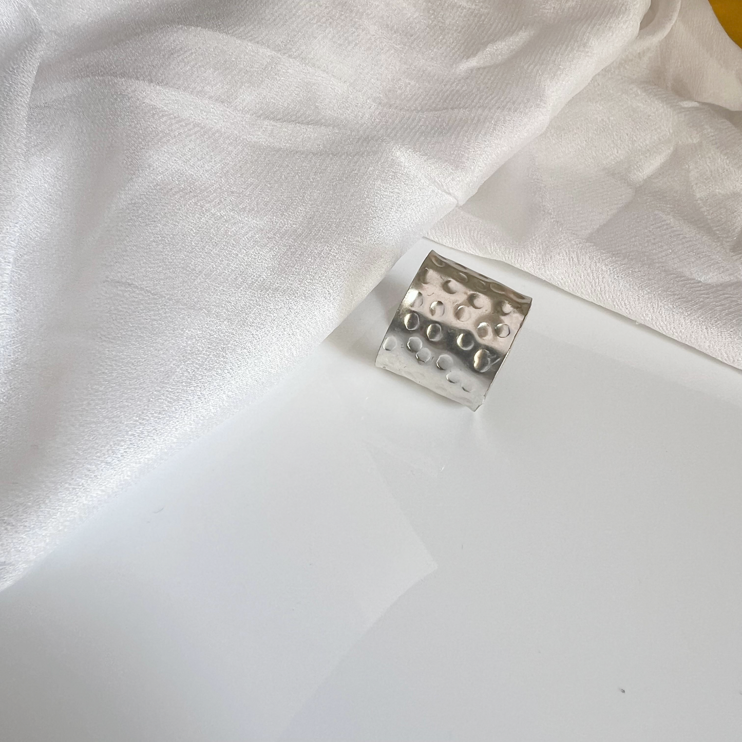 Coil Brass Adjustable Ring