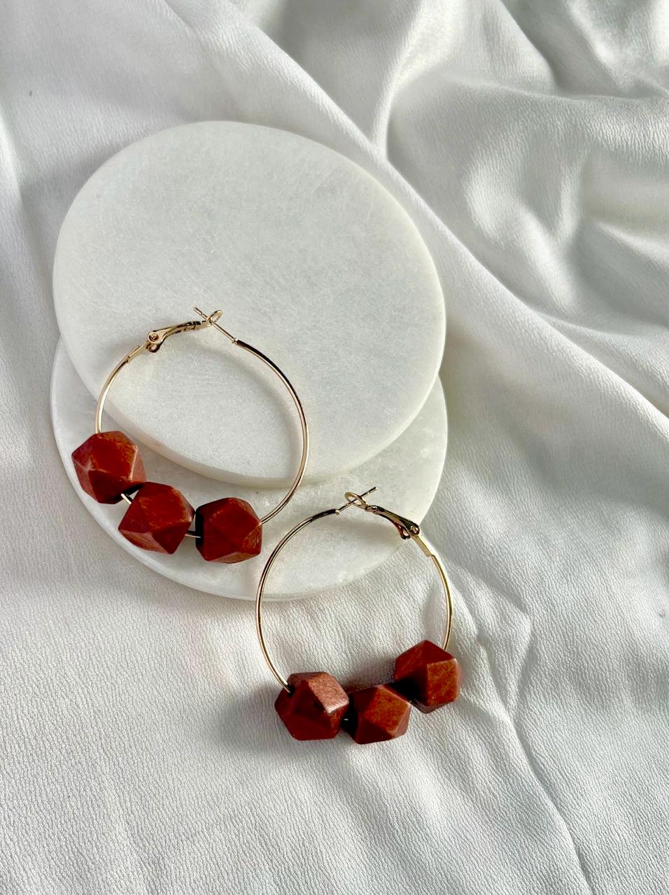 Boulder Hoops Earrings