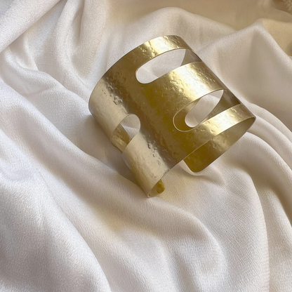 Boho Blaze Brass Adjustable Bracelet