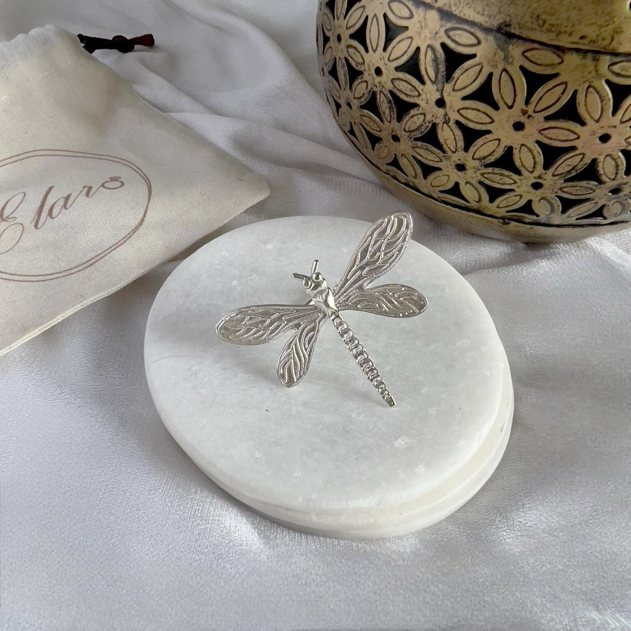 Dragonfly Brass Adjustable Rings