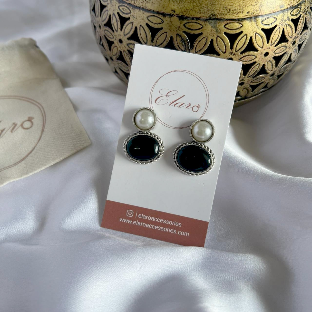 Duo-Drop Earrings