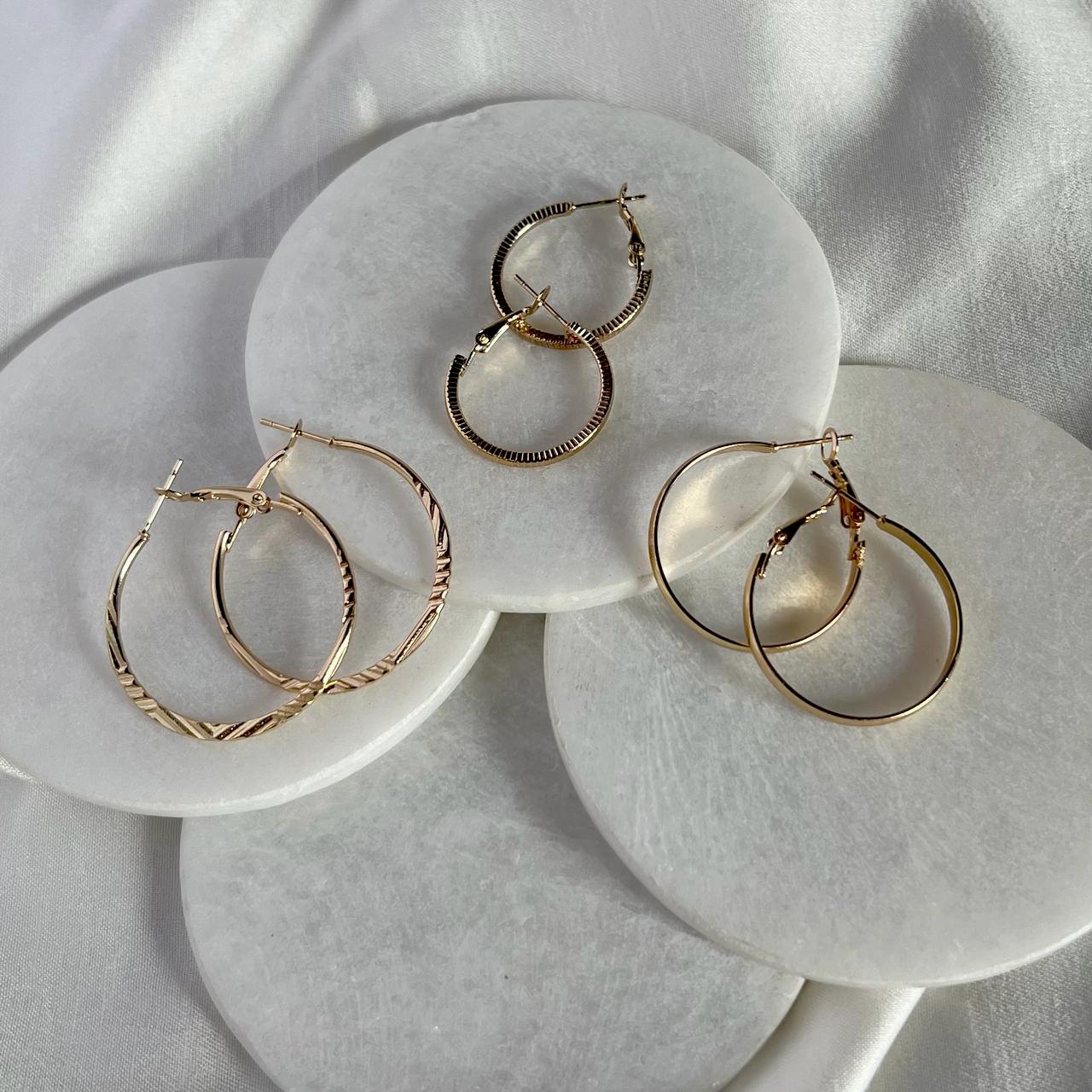 3-In-1 Chic Hoop Collection