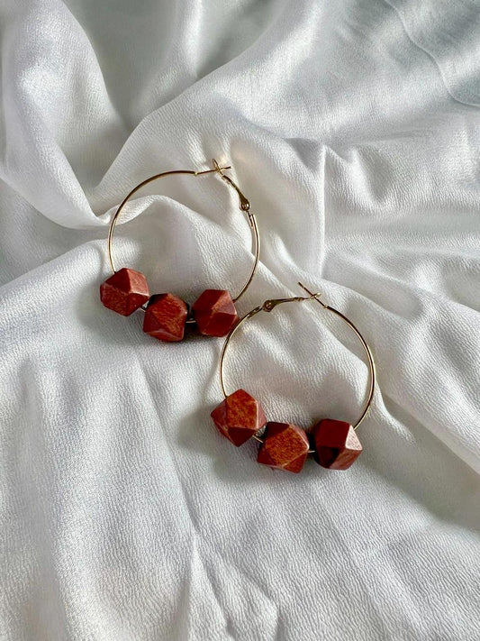 Boulder Hoops Earrings